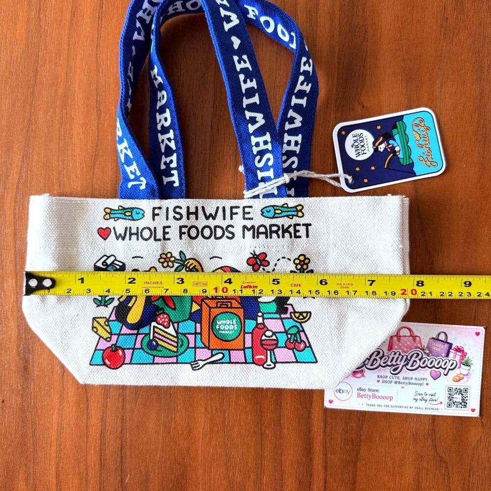 Whole Foods x Fishwife [MICRO] Tote Bag Limited Edition (Micro Size) - Picture 6 of 8